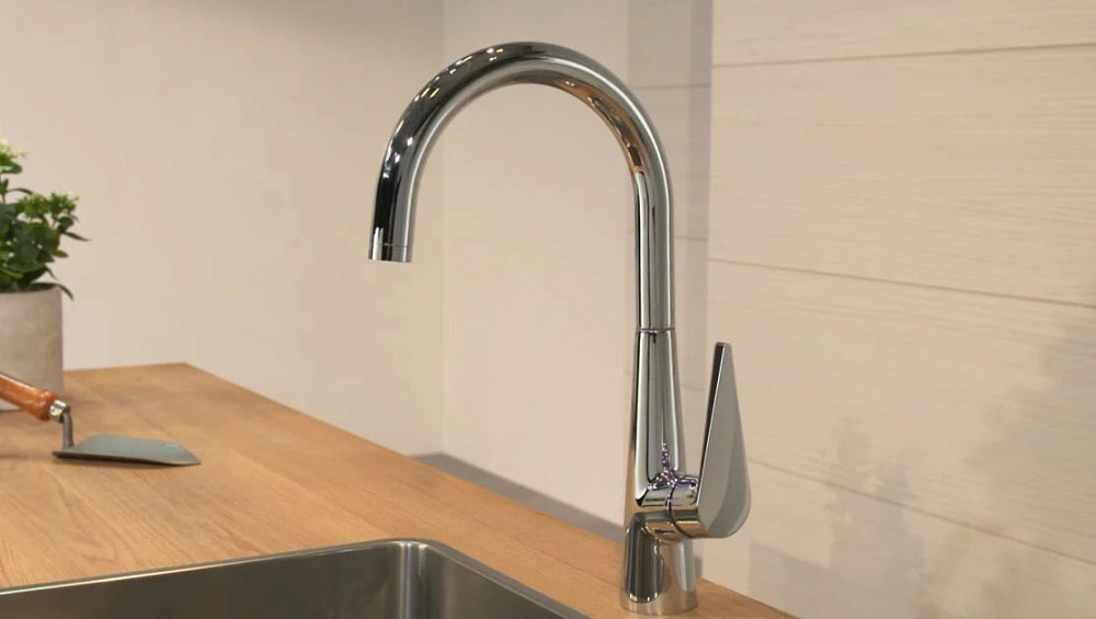 Смеситель для кухни Hansgrohe Talis M51 72812000 хром