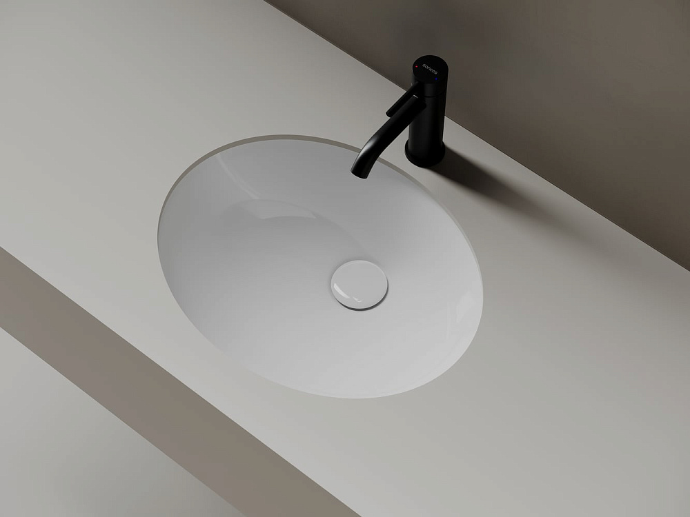 Встраиваемая раковина Ceramicanova Era CN15005 белый