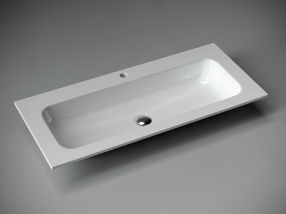 Мебельная раковина Ceramicanova Grace CN7013MW белая матовая