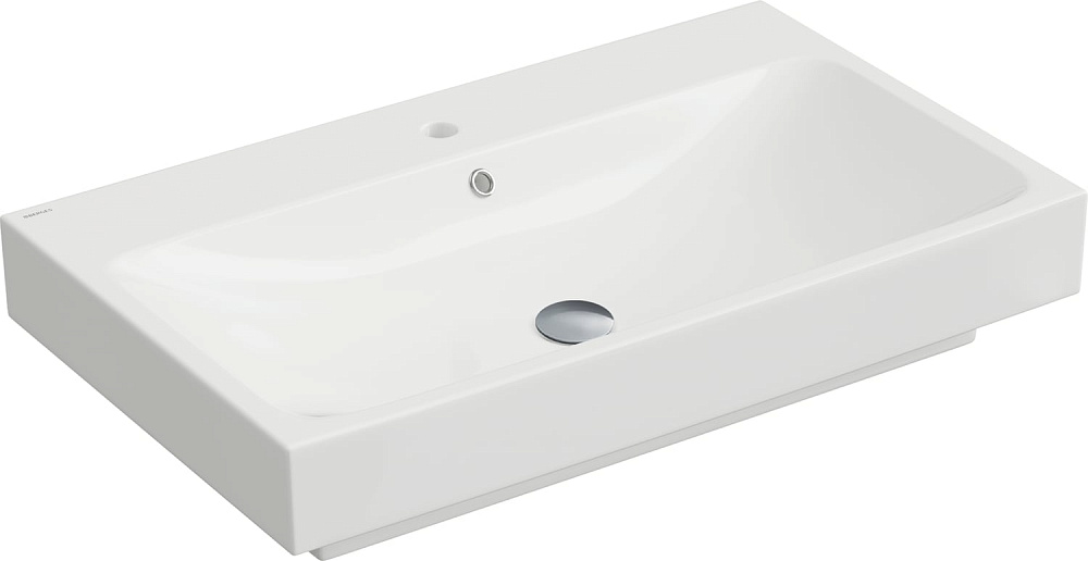 Раковина Berges Strati 81x49, глянцевая белая