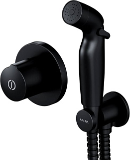 Гигиенический душ AM.PM X-Joy F40P85A22 С ВНУТРЕННЕЙ ЧАСТЬЮ, черный