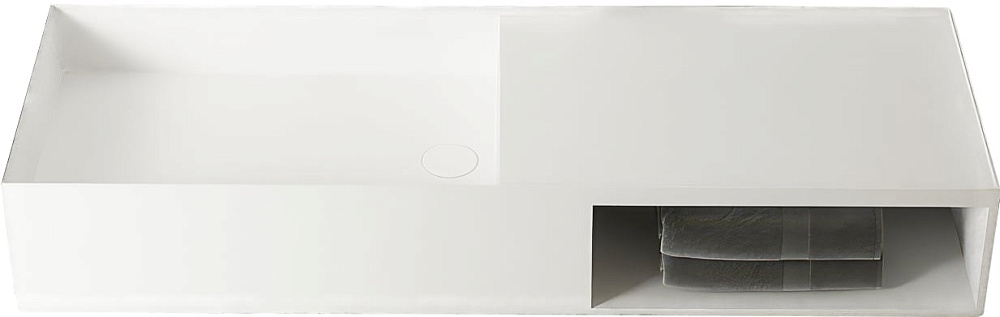 Раковина Vincea VWB-6S112MW 120 матовая белая
