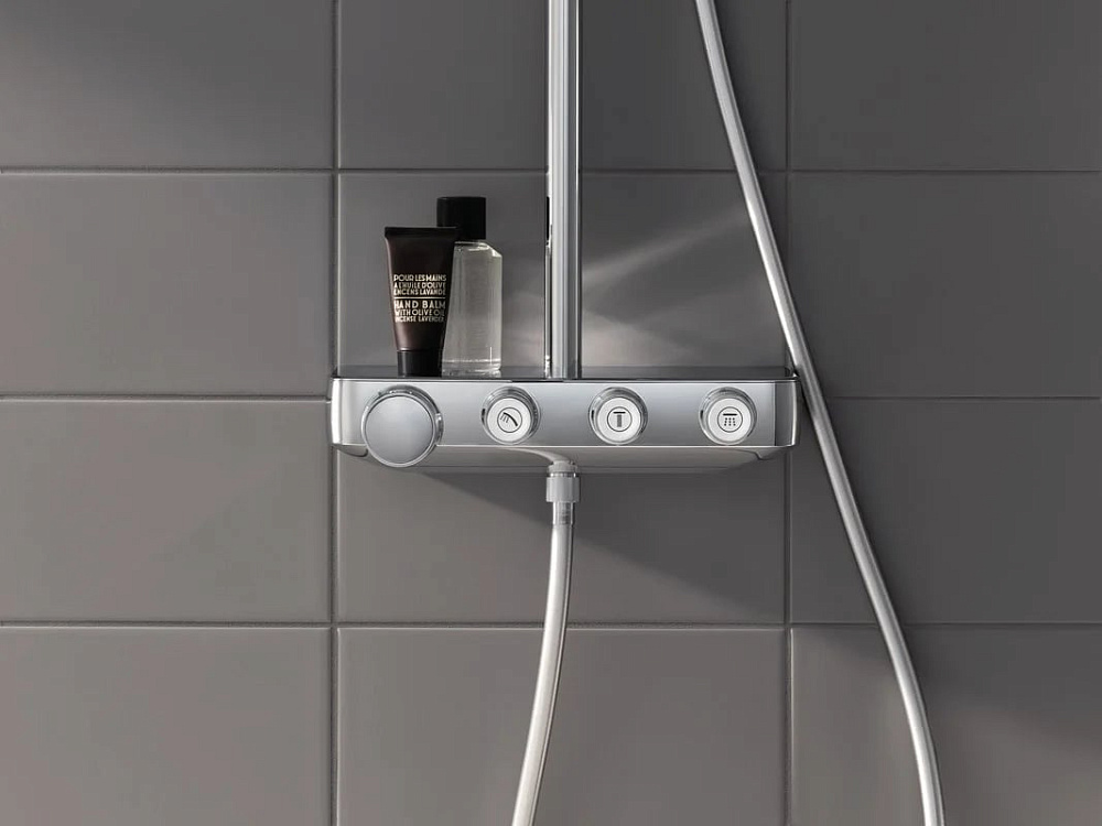 Душевая стойка Grohe Euphoria SmartControl 310 Duo 26507000, с термостатом