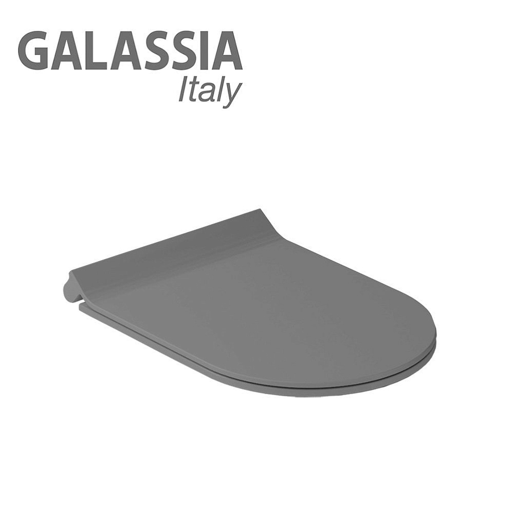 Крышка-сиденье Galassia Dream 7314GM с микролифтом, серая матовая