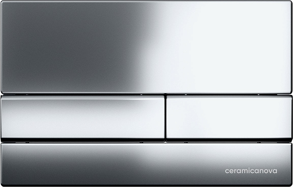 Система инсталляции для унитазов Ceramicanova Envision Flat CN1002CH, кнопка хром