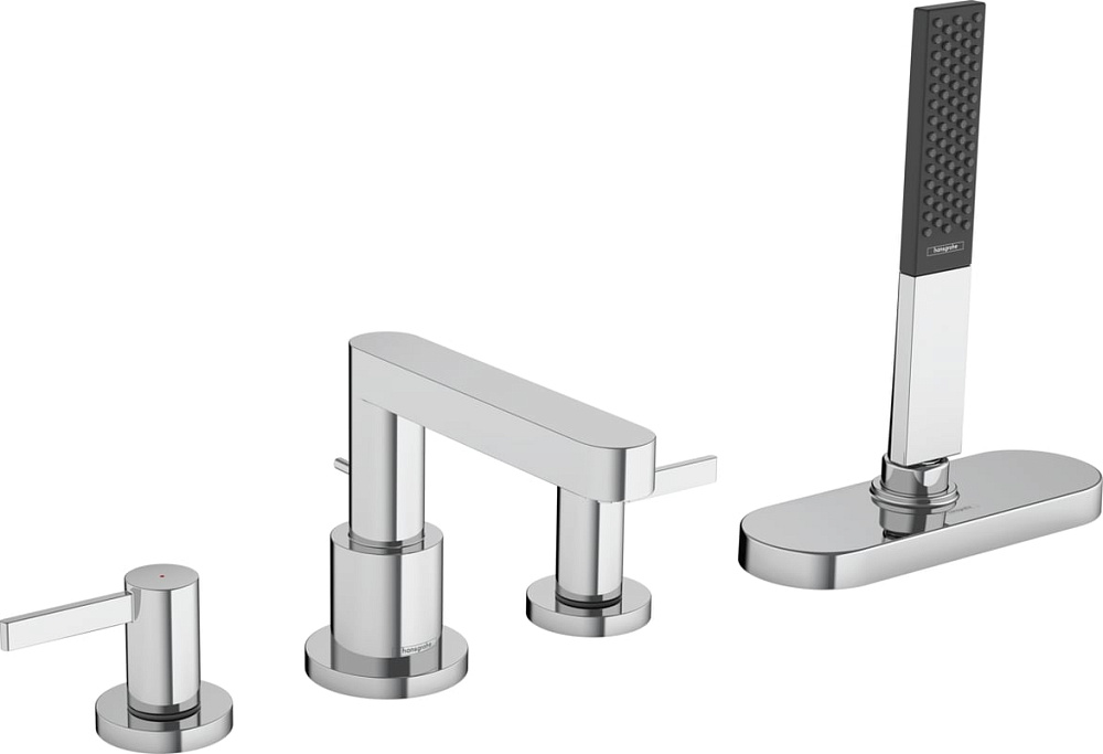 Смеситель на борт ванны Hansgrohe Finoris 76444000, хром