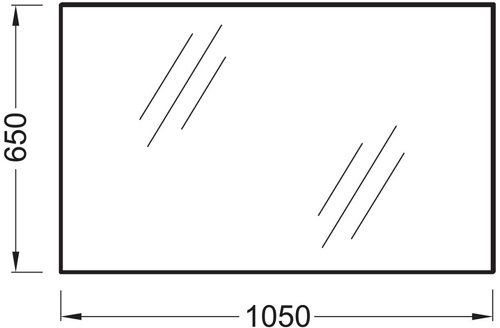 Зеркало Jacob Delafon EB1084 105 105