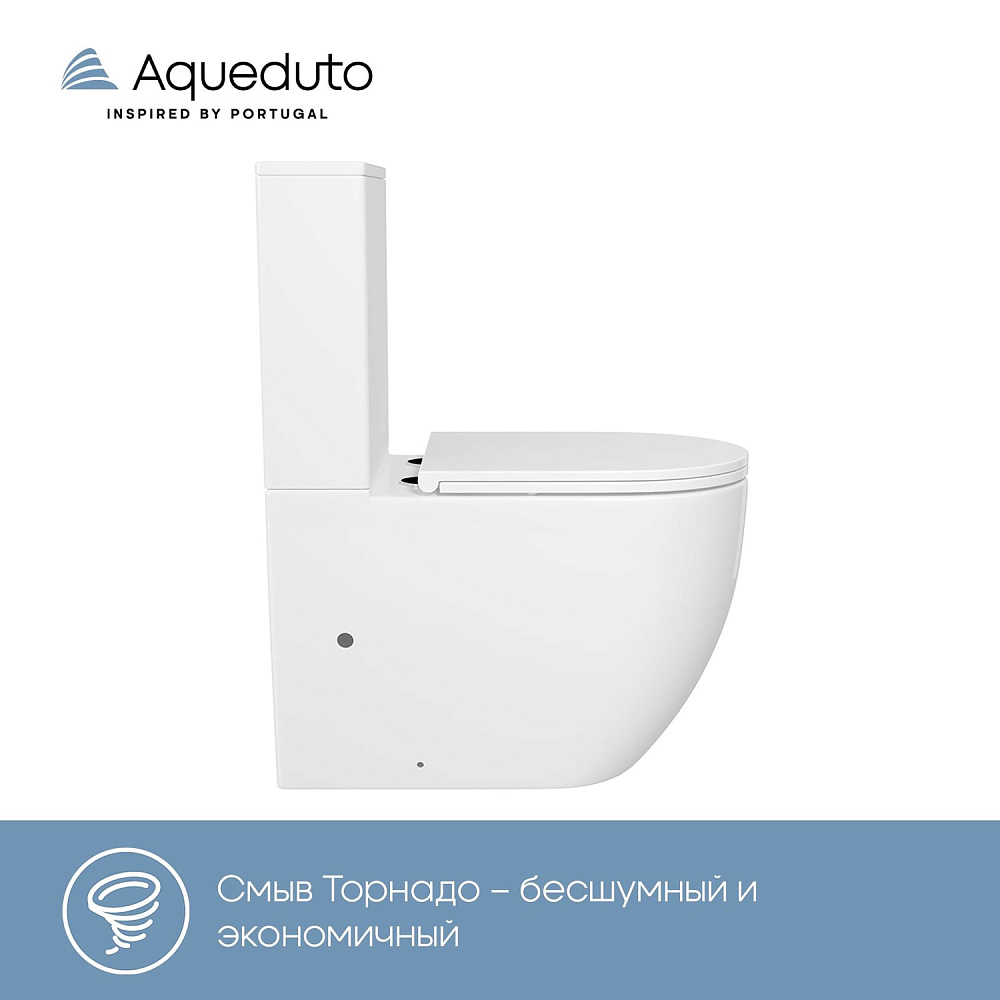 Унитаз-компакт напольный OVO Plus AQDSOVOT10