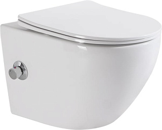Унитаз подвесной BelBagno Uno BB3105CHR-BS/SC
