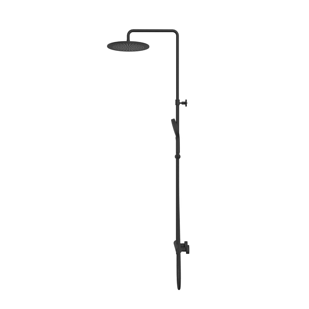 Душевая стойка WHITECROSS Y Y1254TOPBL, черный матовый 