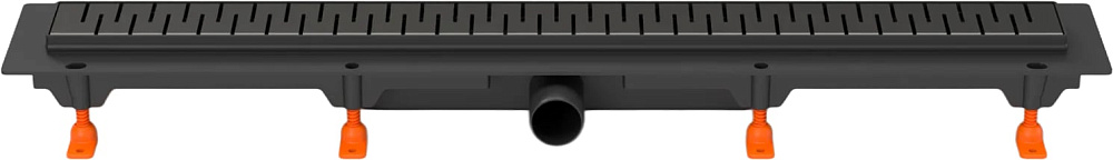 Душевой трап (лоток) MCH Chudej Medium CH650MC, 65 см, матовый черный