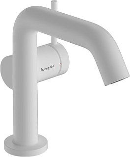 Смеситель для раковины Hansgrohe Tecturis S Fine 110 CoolStart 73320700 матовый белый