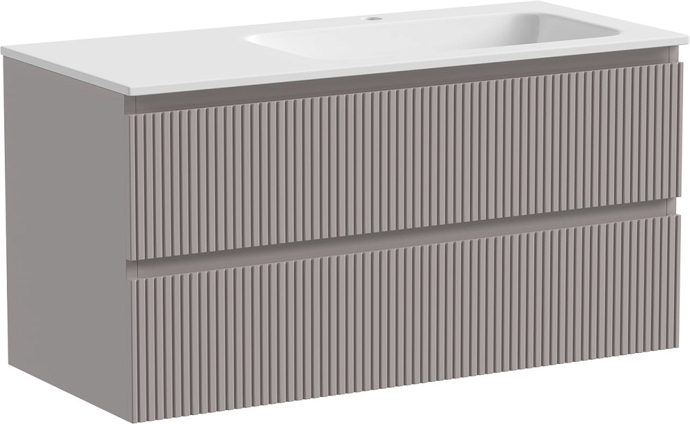 Тумба с раковиной Sancos Snob T 100 см, R, doha soft