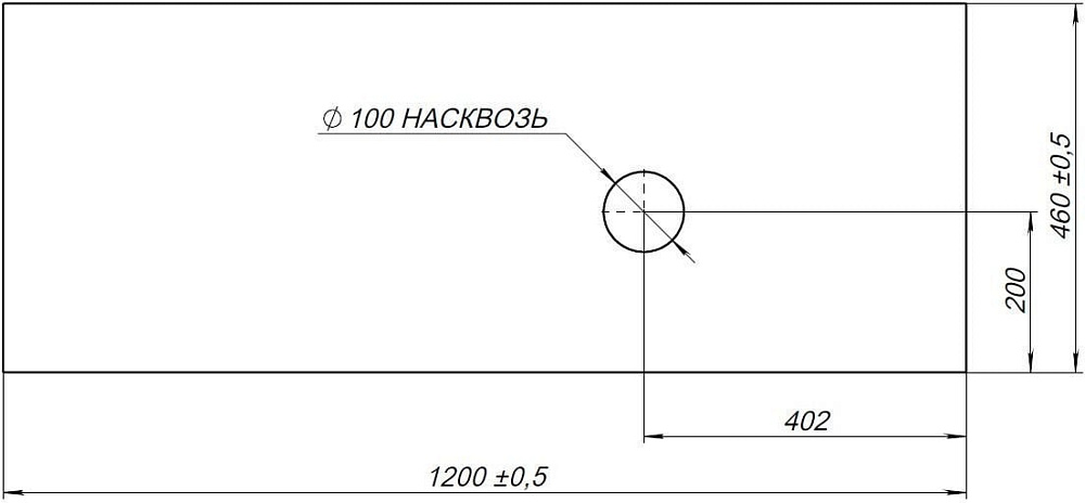 Столешница в ванную под раковину Allen Brau Infinity 120 R графит