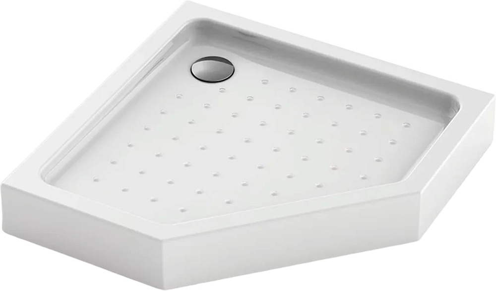 Поддон для душа Veconi Tezeo acrylic TZ-53 100x100, белый