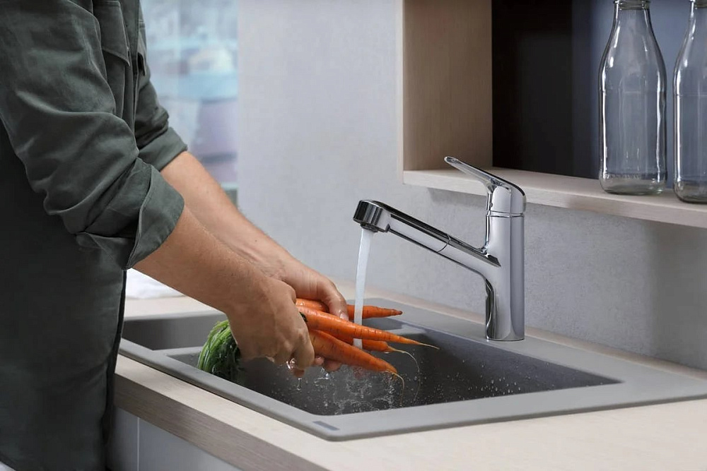 Смеситель для кухни Hansgrohe Focus M42 71814000 хром