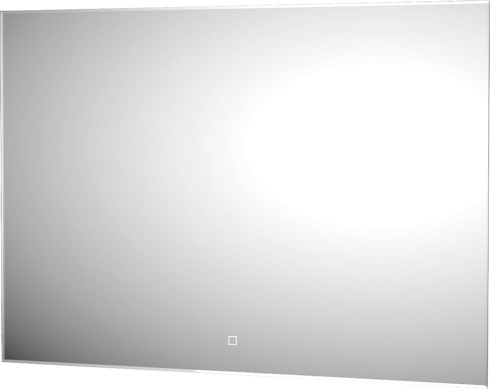 Зеркало Defesto Glow DF 2509SH 100х70 с LED-подсветкой, 4 500 K, сенсорный выключатель