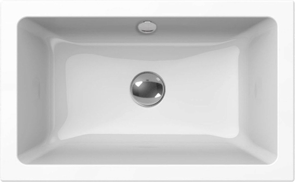 Раковина GSI Kube X 60x37, встраиваемая