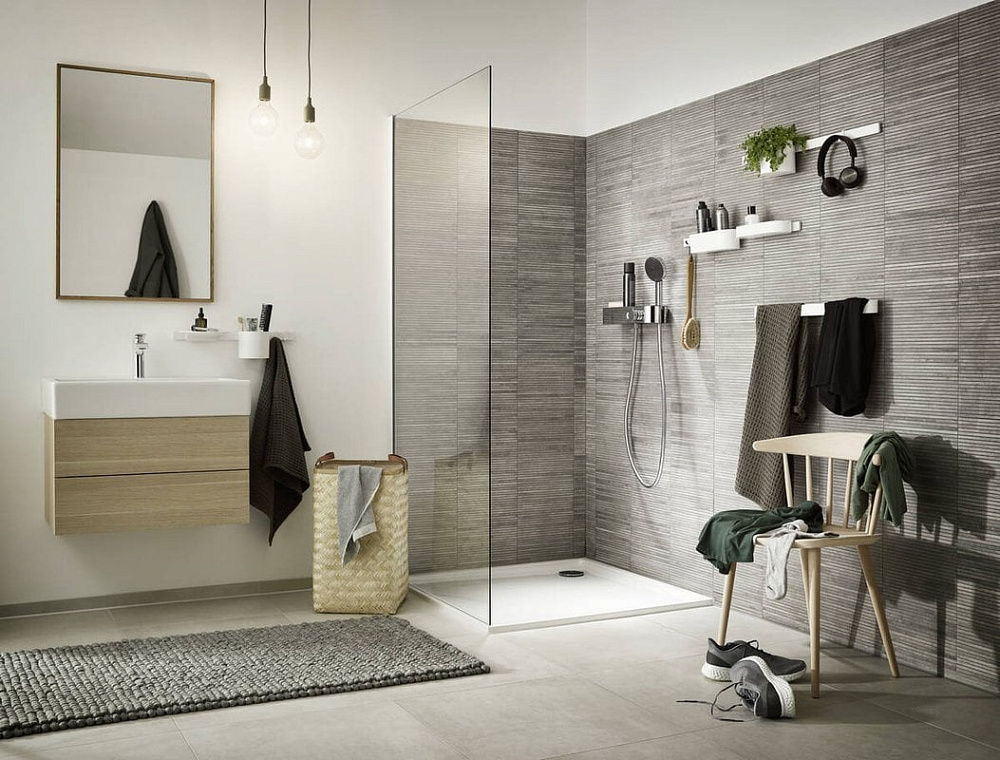 Термостатический смеситель Hansgrohe ShowerTablet Select ShowerTablet Select 24360000 для душа, хром