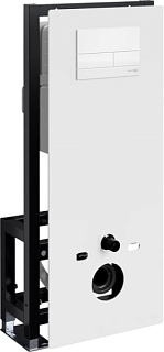 Система инсталляции для унитазов Wasserkraft Glan 66TLT.010.ME.WH.WH04, с кнопкой смыва белой