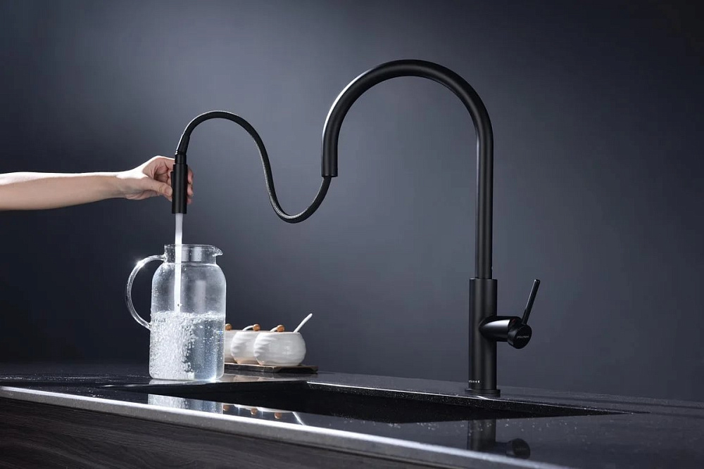 Смеситель для кухни Paulmark Senso Se215180-AN антрацит