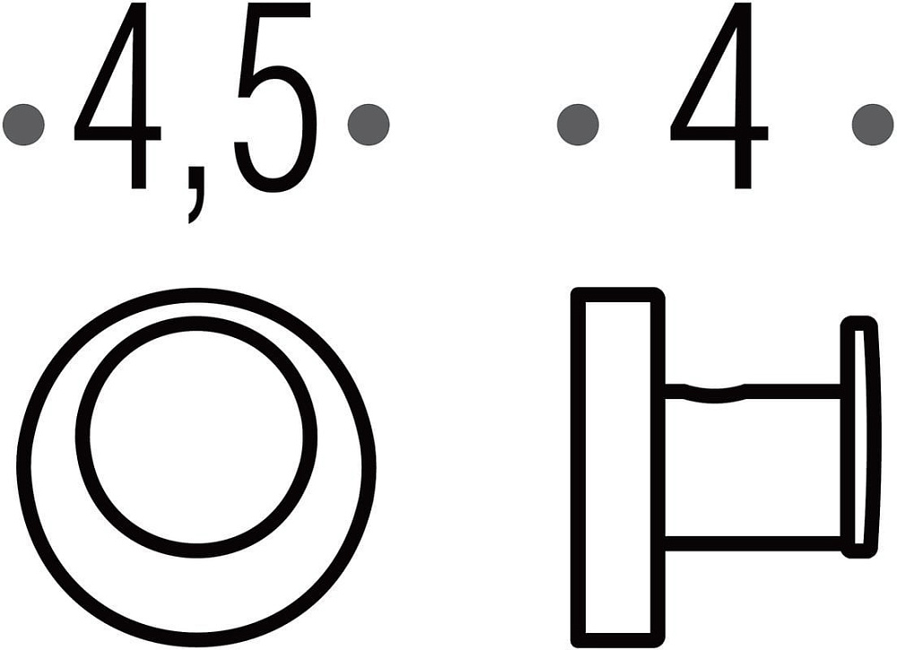 Крючок Colombo Design Plus W4917.NM