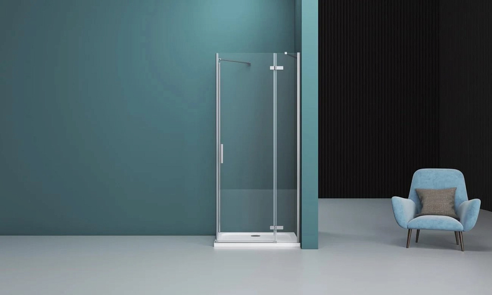 Душевой уголок BelBagno Kraft AH-12-100/80-C-Cr R