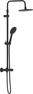 Душевая стойка Damixa Jupiter 977800300, черная матовая