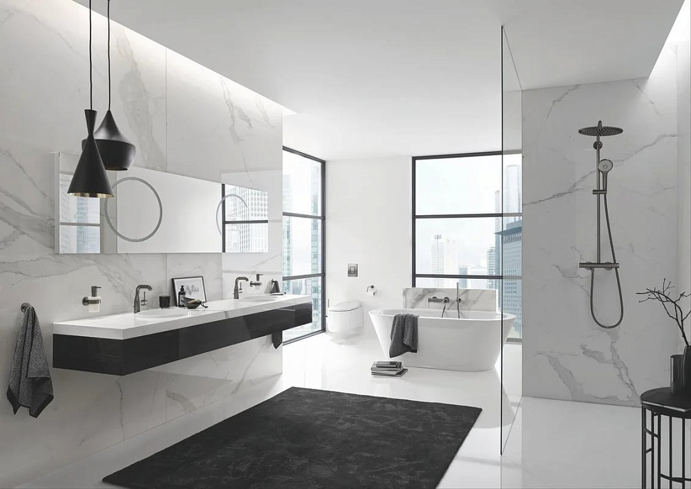 Душевая стойка Grohe Euphoria XXL 310 26075AL0, темный графит