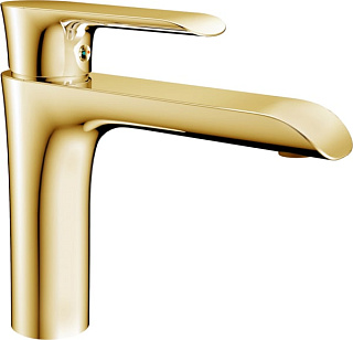 Смеситель для раковины AltroBagno Costanza 0125 Or золото