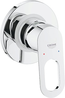 Встраиваемый смеситель Grohe BauLoop 29042000 С ВНУТРЕННЕЙ ЧАСТЬЮ, хром