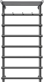 Полотенцесушитель электрический Secado Турин 1 КСП 100x60, графит, L