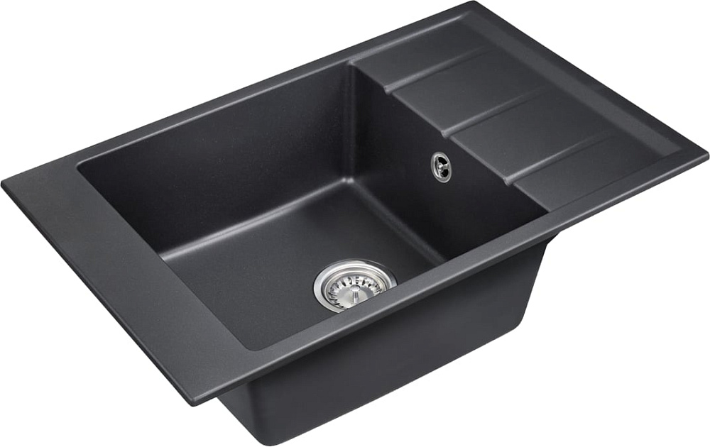 Мойка кухонная Emar Quartz EMQ-1780.Q, морион