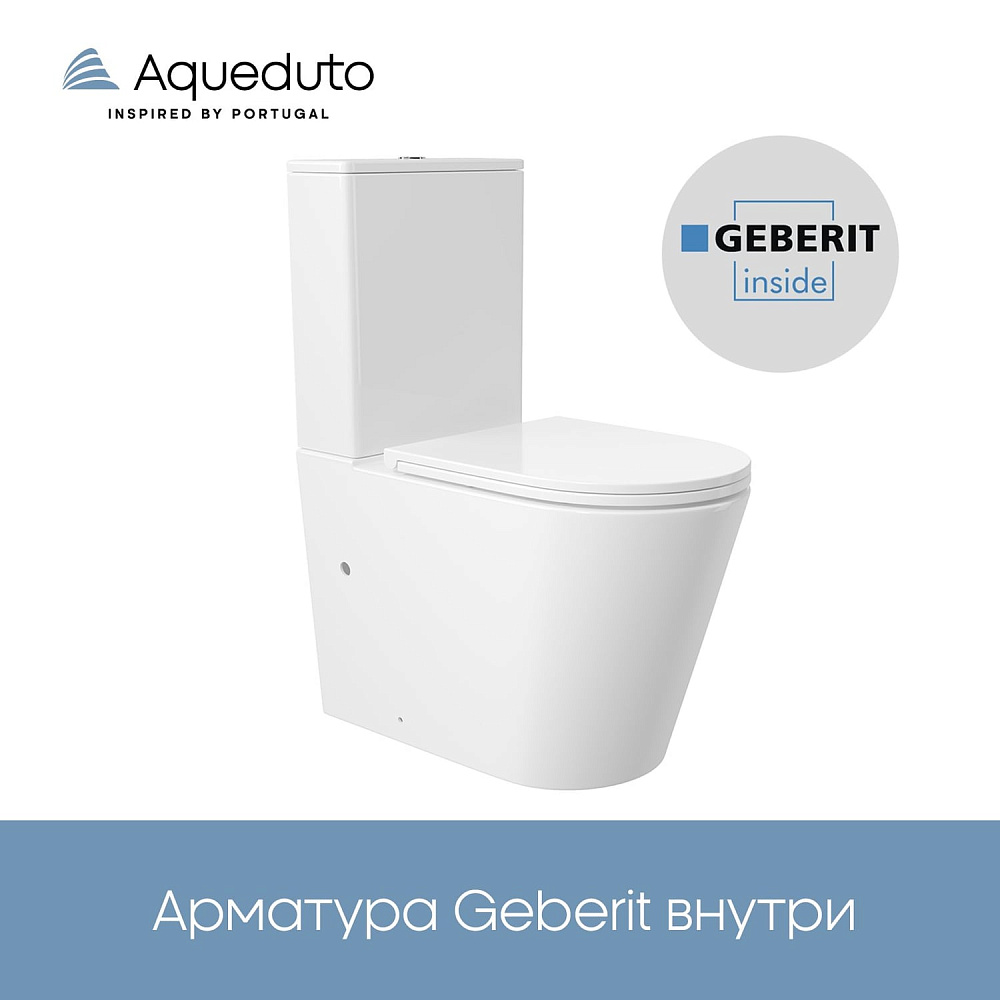 Унитаз-компакт напольный OVO Plus AQDSOVOT10