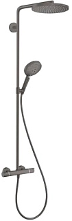 Душевая стойка Hansgrohe Raindance Select S 27633340, черный хром
