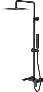 Душевая стойка Boheme Qubic 478-B, matt black