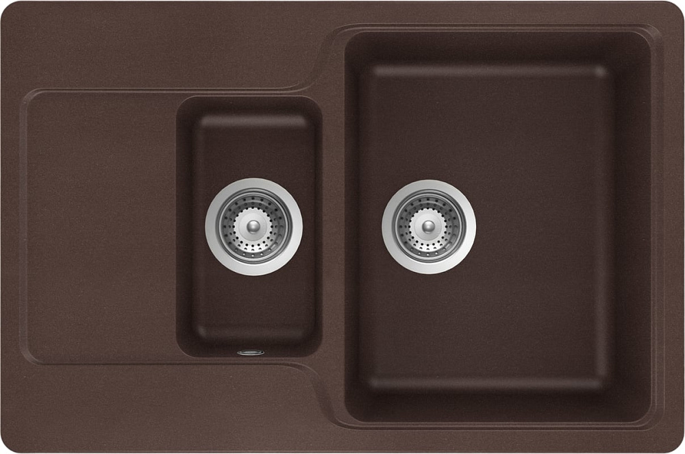 Мойка кухонная Schock Cambridge 60D Cristalite мокка