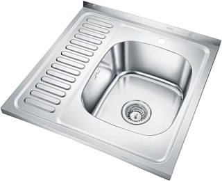 Мойка кухонная Emar Steel T6060RQ, R