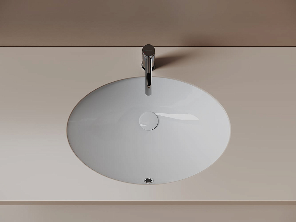 Встраиваемая раковина Ceramicanova Era CN6081 белая