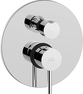 Встраиваемый смеситель Paffoni Light LIG019CR С ВНУТРЕННЕЙ ЧАСТЬЮ, хром