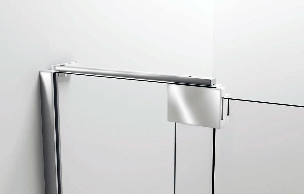 Душевая дверь в нишу Vincea Extra VDP-1E8090CL 80/90 см, стекло прозрачное, хром