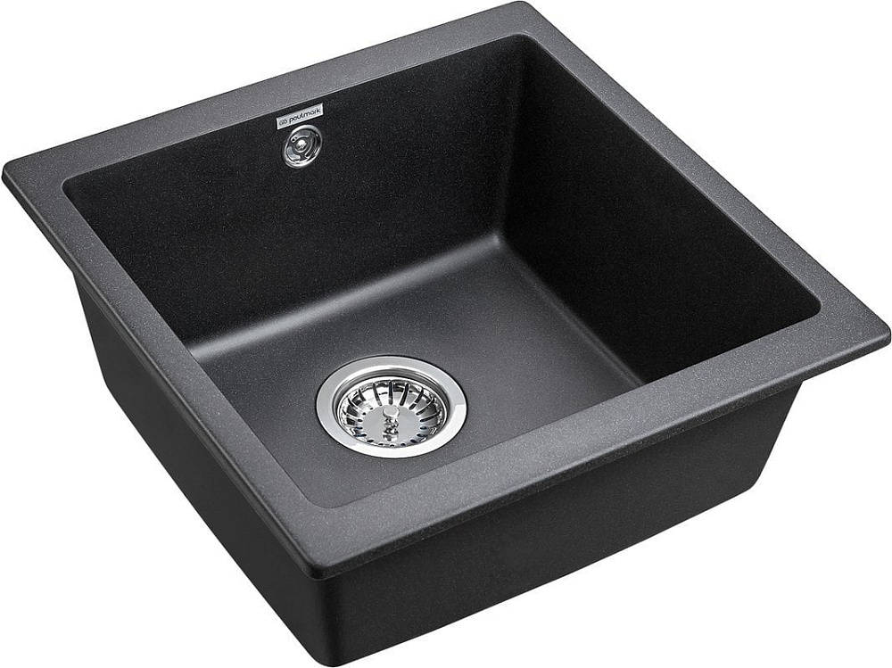 Мойка кухонная Paulmark Brilon PM104546-BL черный