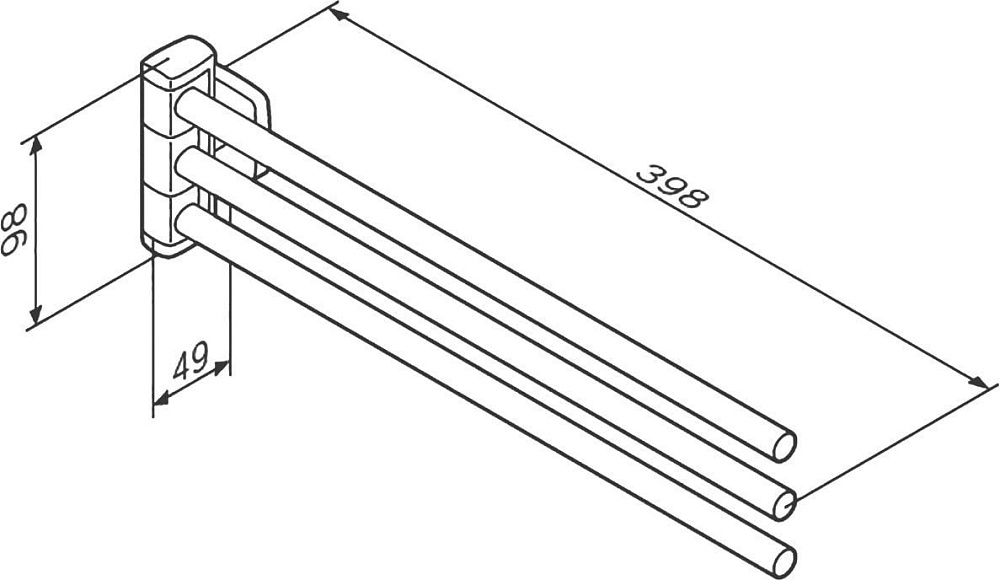 Полотенцедержатель AM.PM Gem A9032700