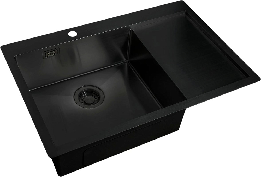 Мойка кухонная Zorg Light R 780510-L Grafit