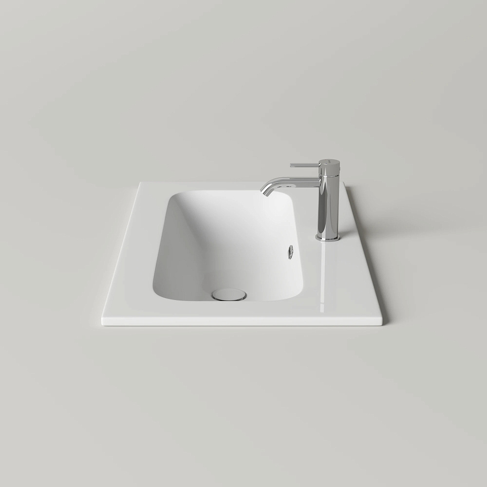 Мебельная раковина Ceramicanova Lucia CN6096 белый