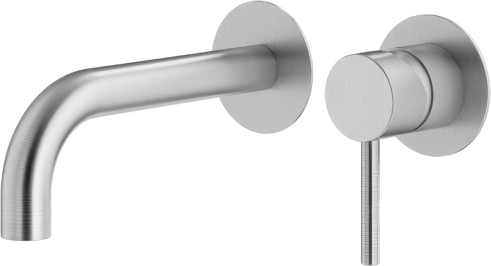 Смеситель для раковины Plumberia Selection Ixo KITXO1135CS210 С ВНУТРЕННЕЙ ЧАСТЬЮ, брашированный хро