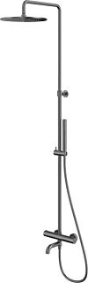 Душевая стойка WHITECROSS Y Y1234GM, оружейная сталь