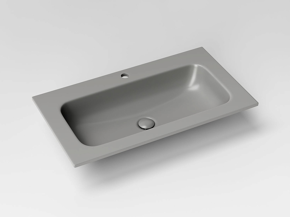 Мебельная раковина Ceramicanova Grace CN7012MH антрацит матовый