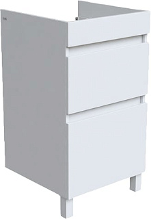 Тумба под раковину без столешницы IDDIS Optima Home 110, 2 ящика