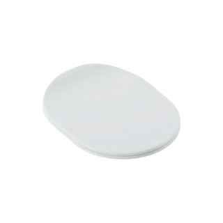 Крышка-сиденье ArtCeram Chic с микролифтом, глянцевый белый, петли золото